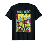 Star Trek Original Series Neon Retro Comic Premium T-Shirt T-Shirt