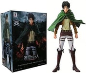 Banpresto Attack On Titan Master Stars Piece 10' Eren Yeager Action Figure []