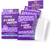 Purifide by Acnecide Power Pimple Patches, 36 Invisible Spot Patches with... 