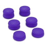 PlayVital 3 Height Turbine Thumbs Cushion Caps Thumb Grips for ps5, for ps4, Thumbstick Grip Cover for Xbox Core Wireless Controller, Thumb Grips for Xbox One, Elite Series 2, for Switch Pro- Purple