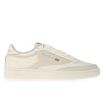 Reebok Mens Classics Club C 85 Trainers in Chalk - Off-White Leather (archived) - Size UK 10.5