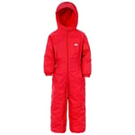 Trespass Dripdrop Combinaison imperméable Garçon, Rouge, 2/3