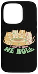 Coque pour iPhone 14 Pro Chats amateurs de sushis kawaii drôle That's How We Roll Pastel