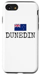 Coque pour iPhone SE (2020) / 7 / 8 Dunedin New Zealand Souvenir Aotearoa, jeu de mots de voyage pour femmes et hommes