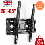 TV WALL BRACKET MOUNT TILT FULL MOTION 26 28 30 32 40 42 50 65 INCH FLAT LCD LED