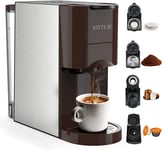 KOTLIE Espresso 4In1 Coffee Machine for Nespresso Original/Dolce Gusto/L’Or/Star