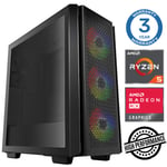 Ryzen 5 5500 32GB 1TB SSD M.2 NVME+2TB RX580 8GB no-OS