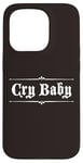 Coque pour iPhone 15 Pro Design gothique original CRY BABY