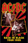 AC/DC  Plakat  Back in Black 80