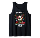 Christmas Costume ALMOST NICE Funny Christmas Children Tank Top