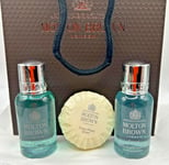 MOLTON BROWN Coastal Cypress Bath & Shower Gel 30ml x2 Soap Gift Bag Set