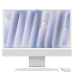 Apple 24" iMac / Retina 4.5K / Nano / M4 chip / 10-core CPU / 10-core GPU / 16GB / 256 SSD - Silver