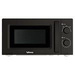 Altimo 700W 20L Black Microwave Oven, 5 Cooking Power Levels, Quick Defrost Function, Manual Kitchen Timer MMW701B