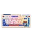 Royal Kludge KZZI K75 pro RGB mechanical keyboard Moment Switch (retro-blue) - Gamingtastatur - Blå