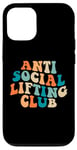 Coque pour iPhone 15 club anti social lifting