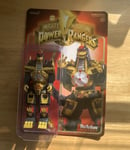 Power Rangers Megazord (Black & Gold) Hasbro ReAction 6" Collectible Figure