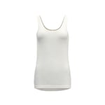 Devold Breeze Merino 150 Ullsinglet Dame White, S