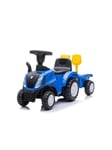 Azeno New Holland - Tractor with wagon shovel and rake