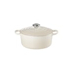 Signature Rund Gryte 4,2 L, Meringue