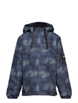 Double Zip Microfleece Lined Irridesent Windcheater Patterned Lyle & Scott Junior