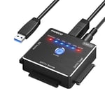 Fideco PL06 harddiskadapter med SATA/IDE og offline-kloning