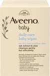 Aveeno Baby Daily Care Wipes Sensitive Skin Cleanse Gently and Efficiently Baby