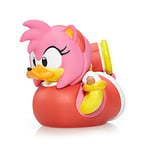 TUBBZ Sonic The Hedgehog Amy Rose Figurine de Canard à Collectionner – Produit Officiel Sonic The Hedgehog – TV, Films et Jeux vidéo