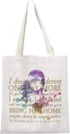 MYOSPARK Les Aesthetic Miserables Quote Broadway Musical Canvas Tote Bag Musical