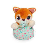 BABY PAWS Minis Shiba Inu Interactive Plush Carriable Puppy That Includes a Bag 