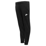 Nike Sweatpants Nsw Club Fleece - Svart/vit Barn, storlek Medium