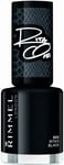 Rimmel Rita Ora 60 Seconds Nail Polish, Shades Of Black Rita's Black