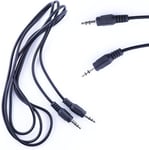 Electrónica Rey Câble Mini Jack 3,5 mm Double mâle, Audio stéréo, 1 m