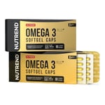 Vitamin-mineral complex Nutrend Omega 3 Plus Softgel Caps 120 capsules