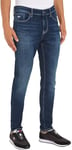 Tommy Jeans Men Jeans Austin Slim Fit, Blue (Denim Dark), 36W/30L