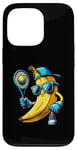 Coque pour iPhone 13 Pro Banane Tennis Cool Lunettes Casquette Gants