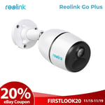 Reolink GoPlus 2K Security Camera 4G-LTE Outdoor Person/Vehicle Alert 2Way Audio