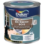 Ecran+ bois - Peinture satinée pour bois extérieur - Volets, portes, fenêtres, portails - Bleu Tempête 0,25 l Dulux Valentine