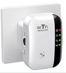 R¿¿p¿¿teur WiFi Puissant 300Mbps Amplificateur WiFi Puissant 2.4GHz WiFi Range Booster WiFi R¿¿p¿¿teur Extenseur sans Fil avec Port Ethernet, WiFi Extender WiFi Booster, RJ45, Protection WPS