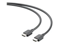 Alogic Elements Series - Premium Hög Hastighet - Hdmi-Kabel Med Ethernet - Hdmi Hane Till Hdmi Hane - 1 M - Svart - Formpressad, 4K60 Hz (4096 X 2160) Stöd, 1080P Stöd 240 Hz, 3D-Videostöd, 4K60hz Uhd-Stöd