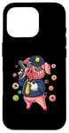 iPhone 16 Pro Pig Cop Fun Police Officer Doughnut Distrust Law Enforcement Case