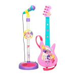 Gitarr och mikrofon set Barbie Musikinstrument barn 04