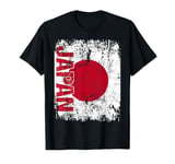 JAPAN JAPANESE Flag Vintage Distressed JAPAN T-Shirt