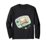 Video Game Console Controllers Retro 80's 90's Arcade Gamer Long Sleeve T-Shirt