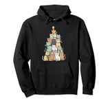 Cat Christmas Tree - Holiday Cats Pullover Hoodie