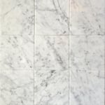 Italian Marble Marmor Bianco Carrara Polerad 10x10 cm 10777