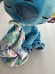 Stitch Teddy Claire Exclusive New Damaged Tag Holding Blanket