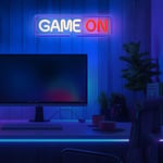 LED Neon-skilt - Game On Design, ideel til Gaming Værelser