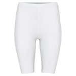 Decoy Mid-length Capri Leggings Vit ekologisk bomull X-Large Dam