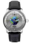 Zeppelin Montre Automatique Homme Gmt Atlantic Noir/Couleur Argent