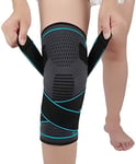 NTRH Knee Brace for Arthritis ACL and Meniscus Tear Adjustable Knee Sleeves for Sports Knee Support for Men and Women (single) 3XL